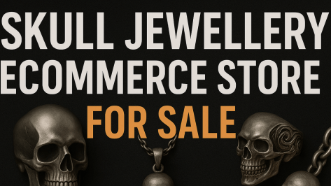 Skull Jewellery Ecommerce Store